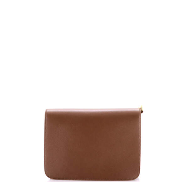 Burberry Small Mackford Shoulder Bag Leather and House Check Canvas - Picture 3 of 6